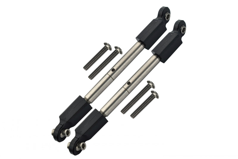 Traxxas Unlimited Desert Racer 4X4 (#85076-4) Stainless Steel Front Turnbuckle For Steering (With Ballends) - 1Pr Set