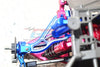 Traxxas Unlimited Desert Racer 4X4 (#85076-4) Aluminum Front Upper & Lower Arms + Knuckle Arms Set - 28Pc Set Blue