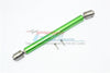 Traxxas Unlimited Desert Racer 4X4 (#85076-4) Stainless Steel #304 + Aluminum Rear Drive Shaft - 1Pc Set Green
