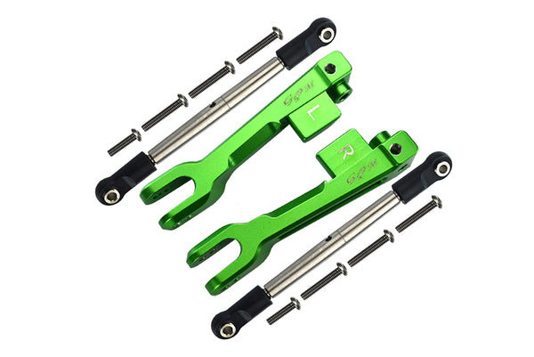 Traxxas Unlimited Desert Racer 4X4 (#85076-4) Aluminum Rear Sway Bar & Stainless Steel Linkage - 4Pc Set Green