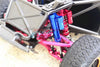Traxxas Unlimited Desert Racer 4X4 (#85076-4) Aluminum Front+Rear L-Shape Piggy Back Damper - 8Pc Set Blue