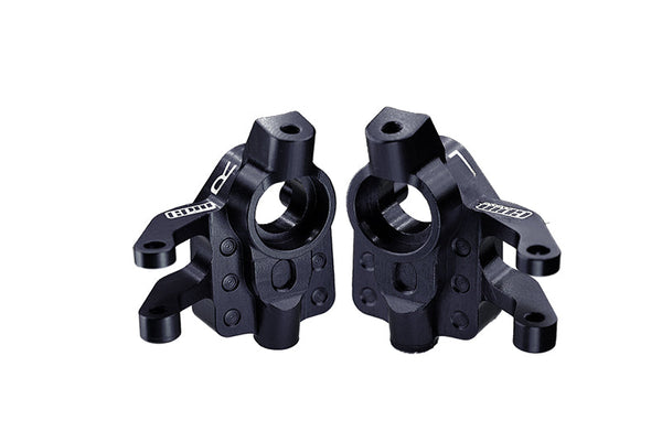 Axial 1/18 UTB18 Capra 4WD Unlimited Trail Buggy AXI01002 Aluminum 7075-T6 Front Knuckle Arm Set - Black