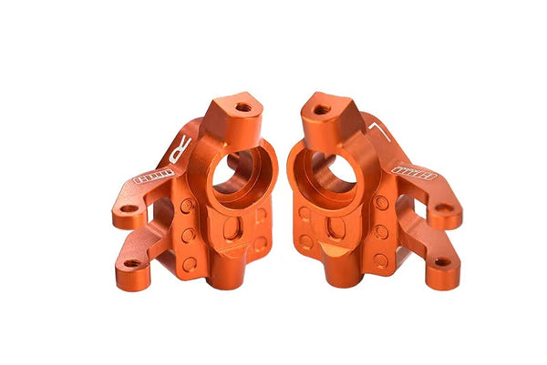 Axial 1/18 UTB18 Capra 4WD Unlimited Trail Buggy AXI01002 Aluminum 7075-T6 Front Knuckle Arm Set - Orange