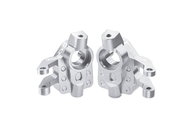 Axial 1/18 UTB18 Capra 4WD Unlimited Trail Buggy AXI01002 Aluminum 7075-T6 Front Knuckle Arm Set - Silver
