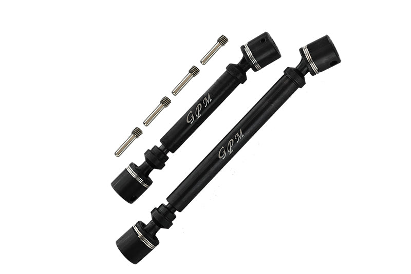 Axial 1/18 UTB18 Capra 4WD Unlimited Trail Buggy AXI01002 Medium Carbon Steel Front + Rear CVD Drive Shaft - Black