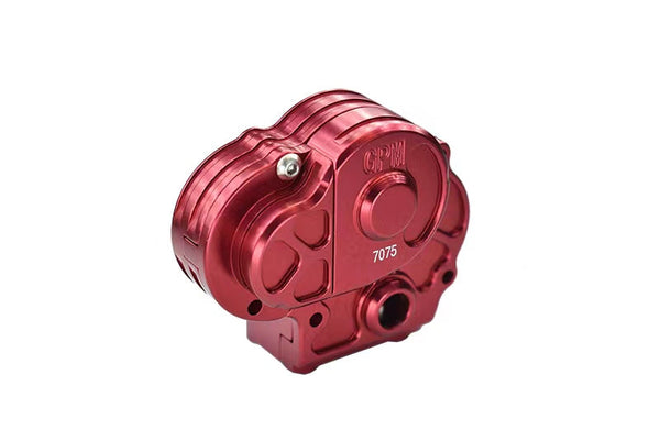 Axial 1/18 UTB18 Capra 4WD Unlimited Trail Buggy AXI01002 Aluminum 7075-T6 Transmission Housing Set - Red