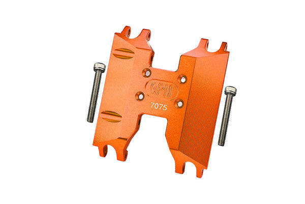 Axial 1/18 UTB18 Capra 4WD Unlimited Trail Buggy AXI01002 Aluminum 7075-T6 Chassis Skid Plate - Orange