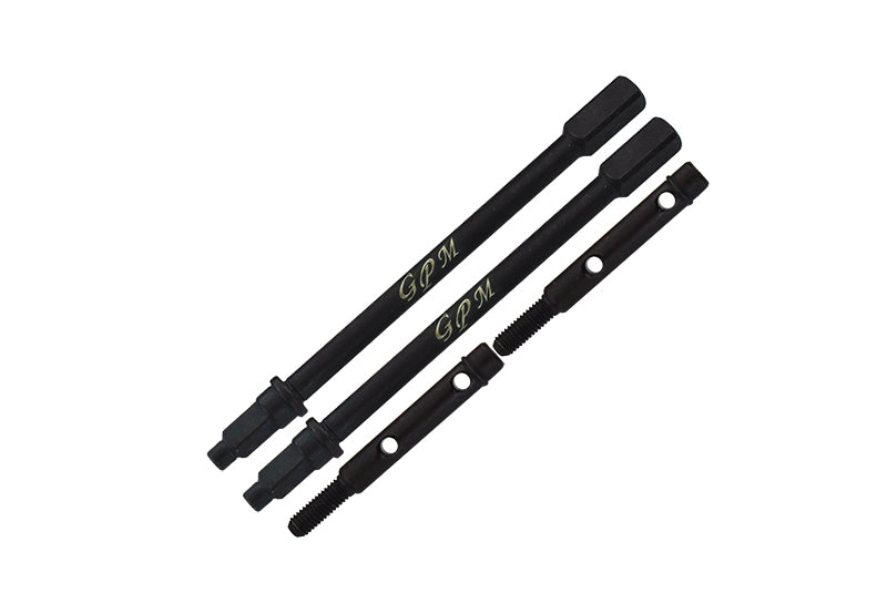 Axial 1/18 UTB18 Capra 4WD Unlimited Trail Buggy AXI01002 Medium Carbon Steel Rear Axle Shafts - Black