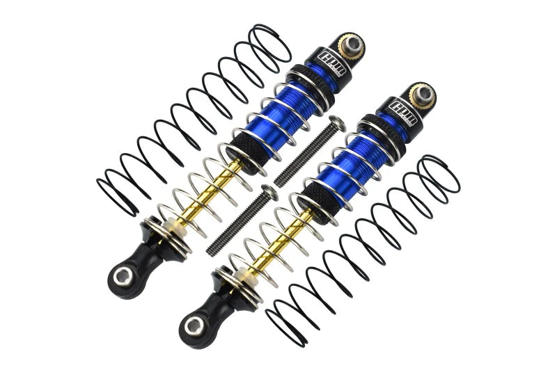 Axial 1/18 UTB18 Capra 4WD Unlimited Trail Buggy AXI01002 Aluminum 6061-T6 Front Or Rear Damper 80mm - Blue