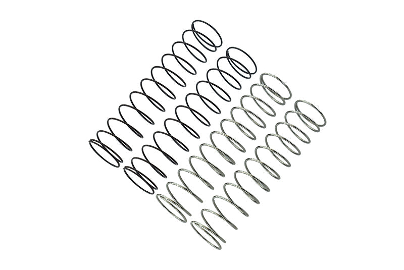 Spare Springs (0.65mm+0.8mm COIL) For Axial 1:18 UTB18 Capra AXI01002 Original Shocks & GPM Optional Shocks Item# UTB080FR - Silver+Black