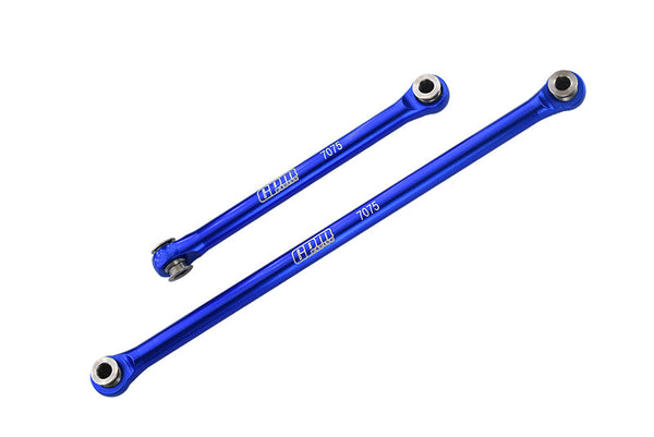 Axial 1/18 UTB18 Capra 4WD Unlimited Trail Buggy AXI01002 Aluminum 7075-T6 Front Steering Link Rods - Blue