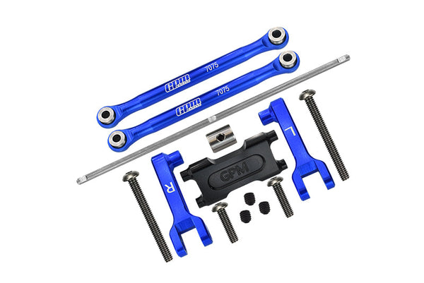 Axial 1/18 UTB18 Capra 4WD Unlimited Trail Buggy AXI01002 Aluminum 7075-T6 Rear Stabilizer Bar - Blue