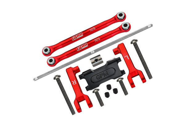 Axial 1/18 UTB18 Capra 4WD Unlimited Trail Buggy AXI01002 Aluminum 7075-T6 Rear Stabilizer Bar - Red