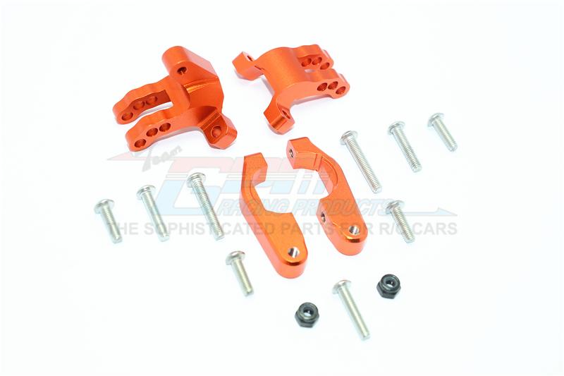 HPI Venture Toyota FJ Cruiser Aluminum Front Shock Mount - 15 Pc Set Orange