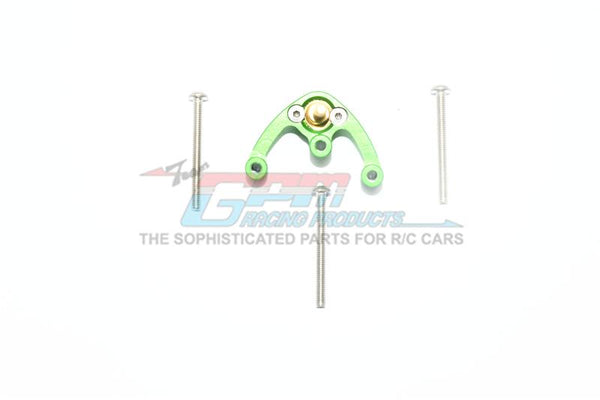 HPI Venture Toyota FJ Cruiser Aluminum Front Upper Suspension Link Mount - 1Pc Set Green