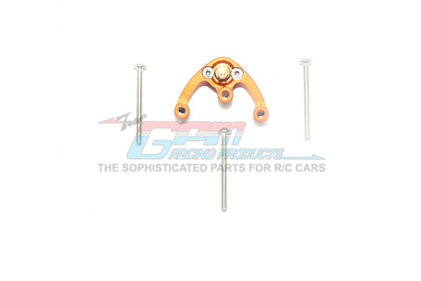 HPI Venture Toyota FJ Cruiser Aluminum Front Upper Suspension Link Mount - 1Pc Set Orange