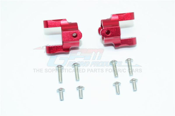 HPI Venture Toyota FJ Cruiser Aluminum Front C Hubs - 1Pr Set Red