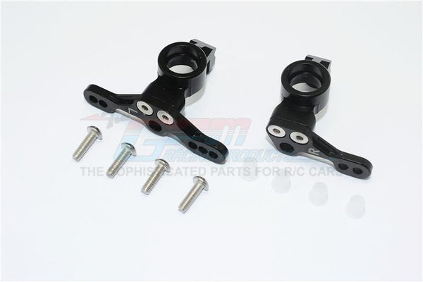 HPI Venture Toyota FJ Cruiser Aluminum Adjustable Front Knuckle Arm - 1Pr Set Black