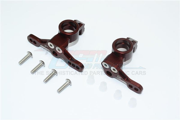 HPI Venture Toyota FJ Cruiser Aluminum Adjustable Front Knuckle Arm - 1Pr Set Brown