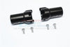 HPI Venture Toyota FJ Cruiser Aluminum Rear Axle Adapter - 1Pr Set Black