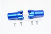 HPI Venture Toyota FJ Cruiser Aluminum Rear Axle Adapter - 1Pr Set Blue