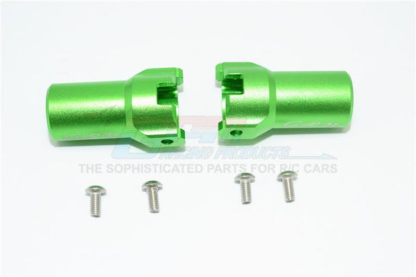 HPI Venture Toyota FJ Cruiser Aluminum Rear Axle Adapter - 1Pr Set Green