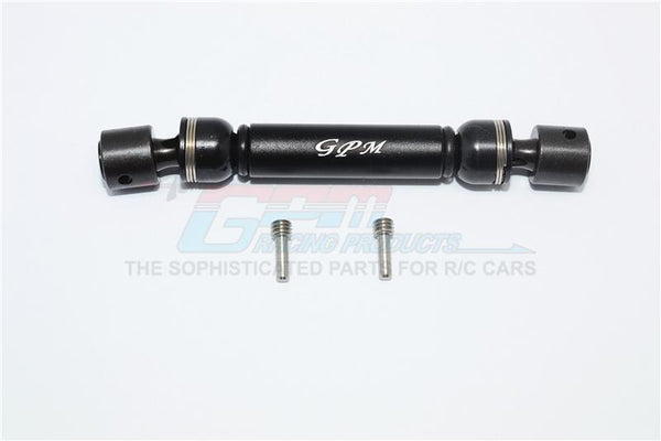 HPI Venture Toyota FJ Cruiser Aluminum & Steel Center CVD Drive Shaft - 1Pc Set Black