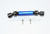 HPI Venture Toyota FJ Cruiser Aluminum & Steel Center CVD Drive Shaft - 1Pc Set Blue