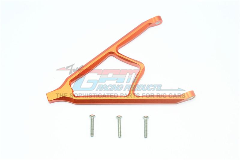 HPI Venture Toyota FJ Cruiser Aluminum Front Upper Link Mount - 1Pc Set Orange