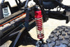 HPI Venture Toyota FJ Cruiser Aluminum Front Or Rear Adjustable Spring Dampers - 1Pr Set Red