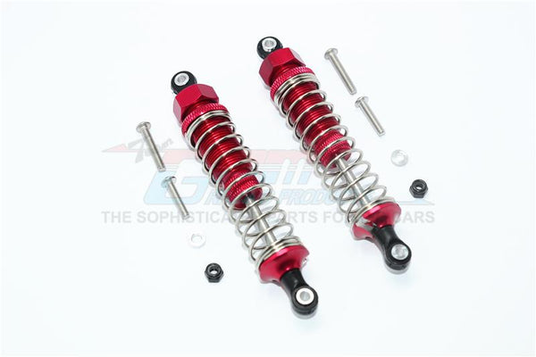 HPI Venture Toyota FJ Cruiser Aluminum Front Or Rear Adjustable Spring Dampers - 1Pr Set Red