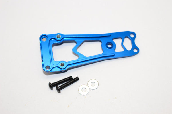 Vaterra Twin Hammers Aluminum Top Brace Plate With Standoff Posts - 1 Set Blue