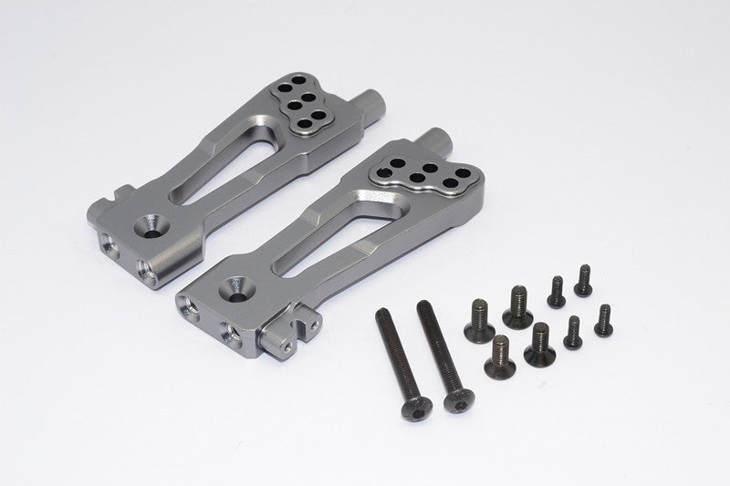 Vaterra Twin Hammers Aluminum Shock Stay - 1 Set Gray Silver