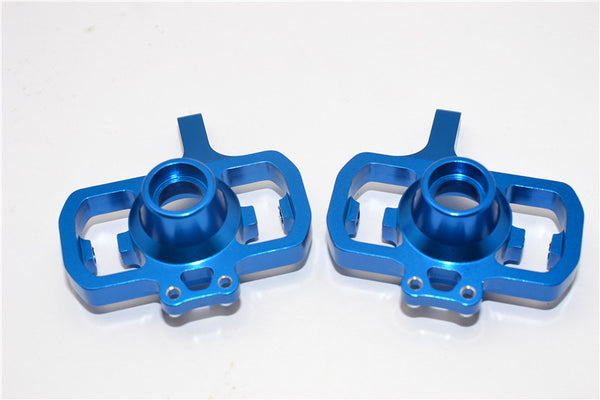Vaterra 2012 Nissan GTR Aluminum Front Knuckle Arm - 1Pr Blue