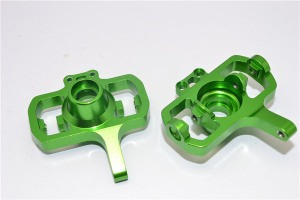 Vaterra 2012 Nissan GTR Aluminum Front Knuckle Arm - 1Pr Green