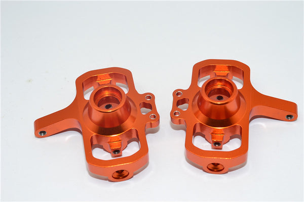 Vaterra 2012 Nissan GTR Aluminum Front Knuckle Arm - 1Pr Orange