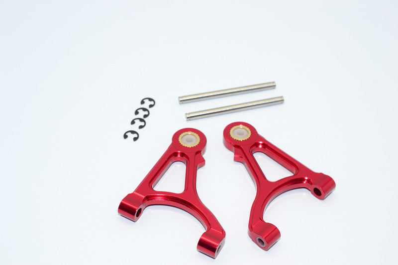 Vaterra 2012 Nissan GTR Aluminum Front Upper Arm - 1 Pair Red