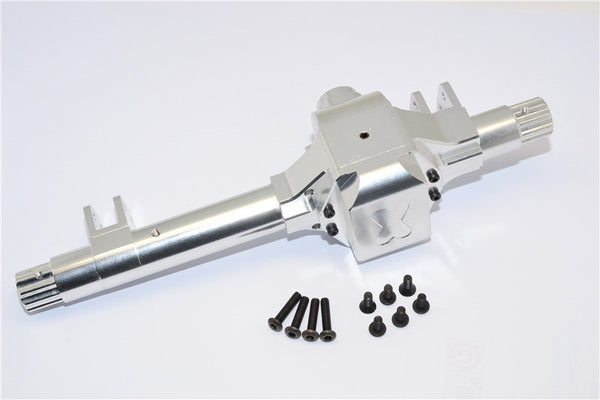 Axial Wraith & Axial Yeti Aluminum Front/Rear Axle Housing - 1 Set Silver