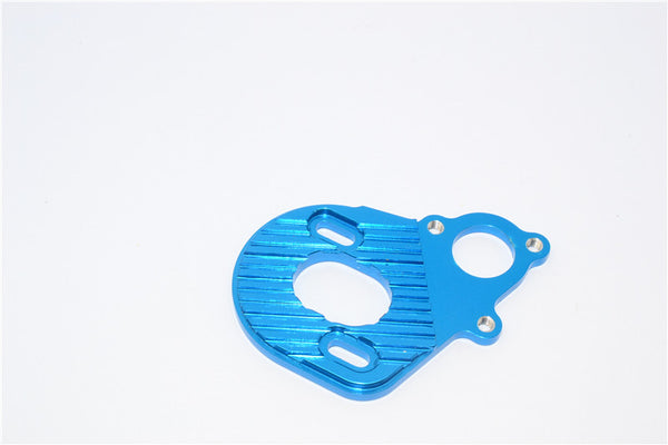 Axial SMT10 Grave Digger (AX90055) Aluminum Motor Heat Sink Plate - 1Pc Blue