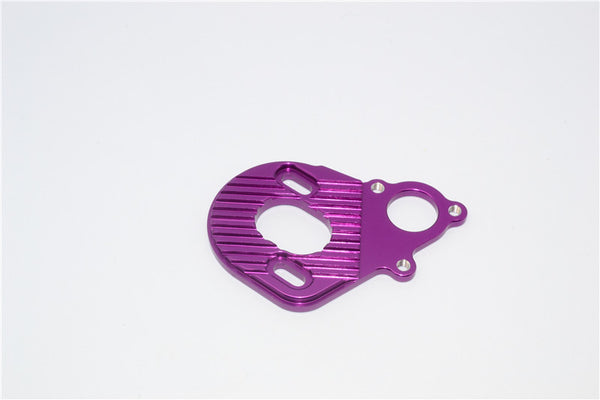 Axial SMT10 Grave Digger (AX90055) Aluminum Motor Heat Sink Plate - 1Pc Purple