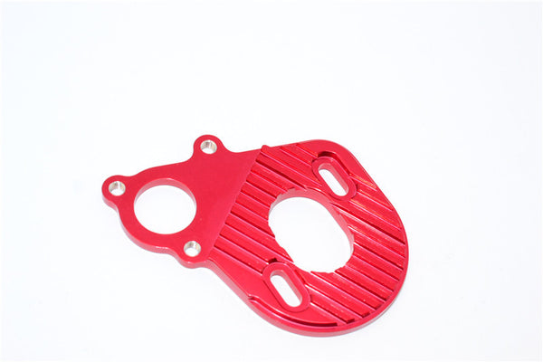 Axial SMT10 Grave Digger (AX90055) Aluminum Motor Heat Sink Plate - 1Pc Red