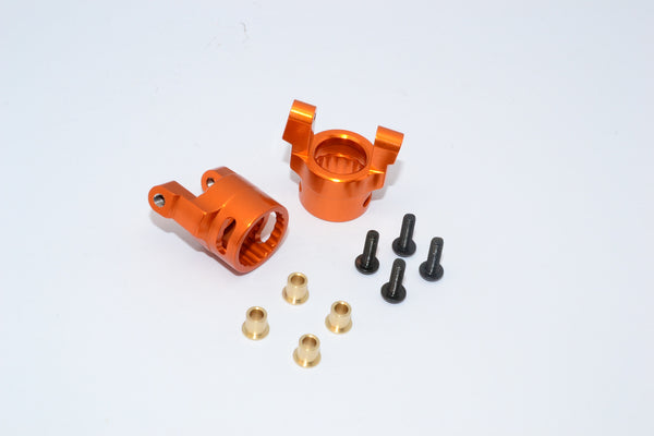 Axial Wraith & RR10 Bomber Aluminum Front C-Hub - 1Pr Orange
