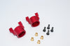 Axial Wraith & RR10 Bomber Aluminum Front C-Hub - 1Pr Red