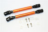 Axial Wraith Steel Adjustable Main Shaft With Alloy Body - 1Pr Set Orange