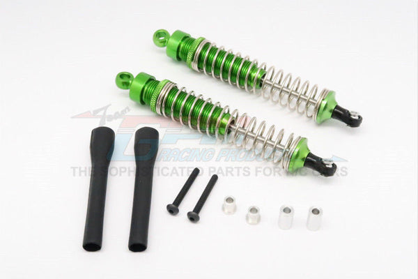 Axial Wraith & Wraith Spawn Aluminum Front/Rear Adjustable Dampers  - 1Pr Set Green