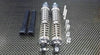 Axial Wraith & Wraith Spawn Aluminum Front/Rear Adjustable Dampers - 1Pr Set Silver