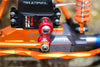 Axial Wraith & RR10 Bomber Aluminum Steering Link - 2Pcs Set Red