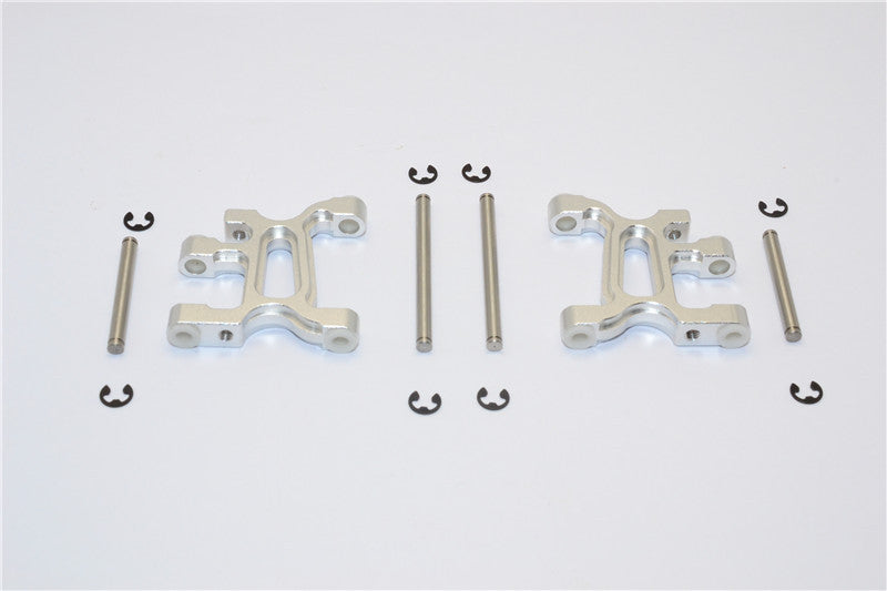 Tamiya WR02C Aluminum Front Lower Arm - 1Pr Set Silver
