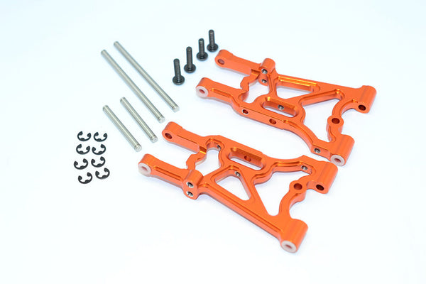 HPI WR8 Flux Aluminum Rear Suspension Arm - 1Pr Set Orange