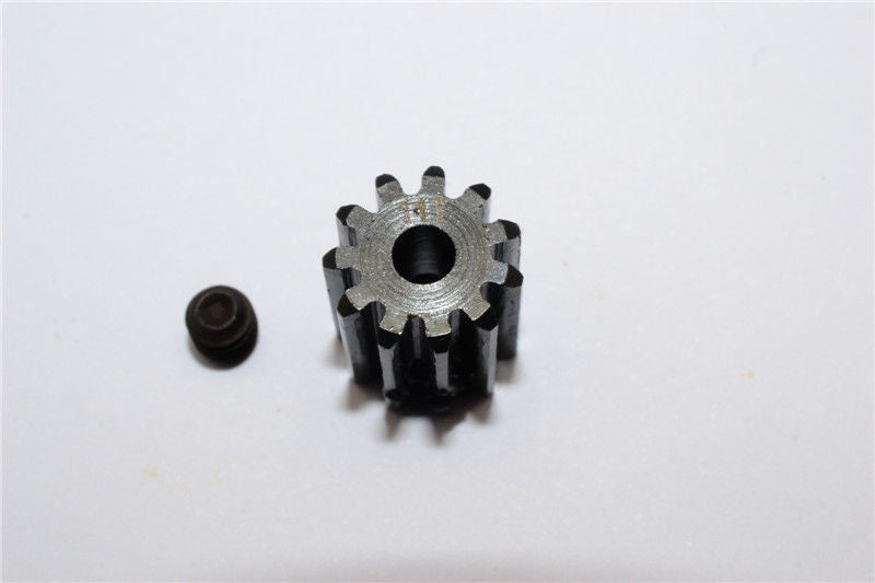 Axial EXO & Wraith Spawn Steel Motor Pinion (11T) - 1Pc Black
